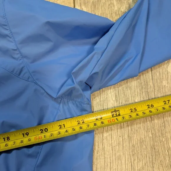 Columbia Switchback III Windbreaker Jacket Sky Blue Lightweight Hooded | XL NWOT - Picture 15 of 17